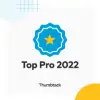 Thumbtack Top Pro 2022 logo.