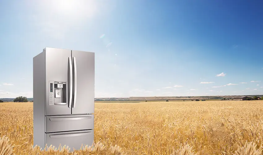 Outside Refrigerator